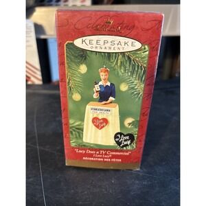 2001 Hallmark Keepsake Ornament Lucy Does a TV Commercial I Love Lucy